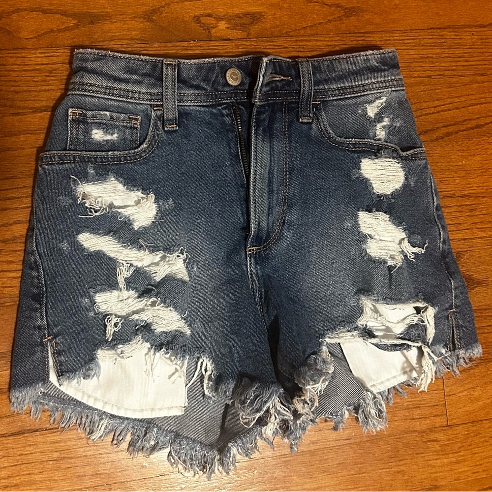 Hollister Distressed Jean Shorts
